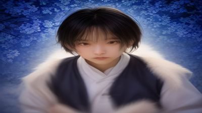 木子文学直播预告封面，主编在线解读本月最热母子黄文作品，书房场景温暖灯光